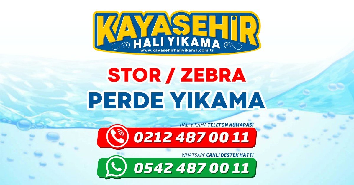 Stor Perde Yıkama